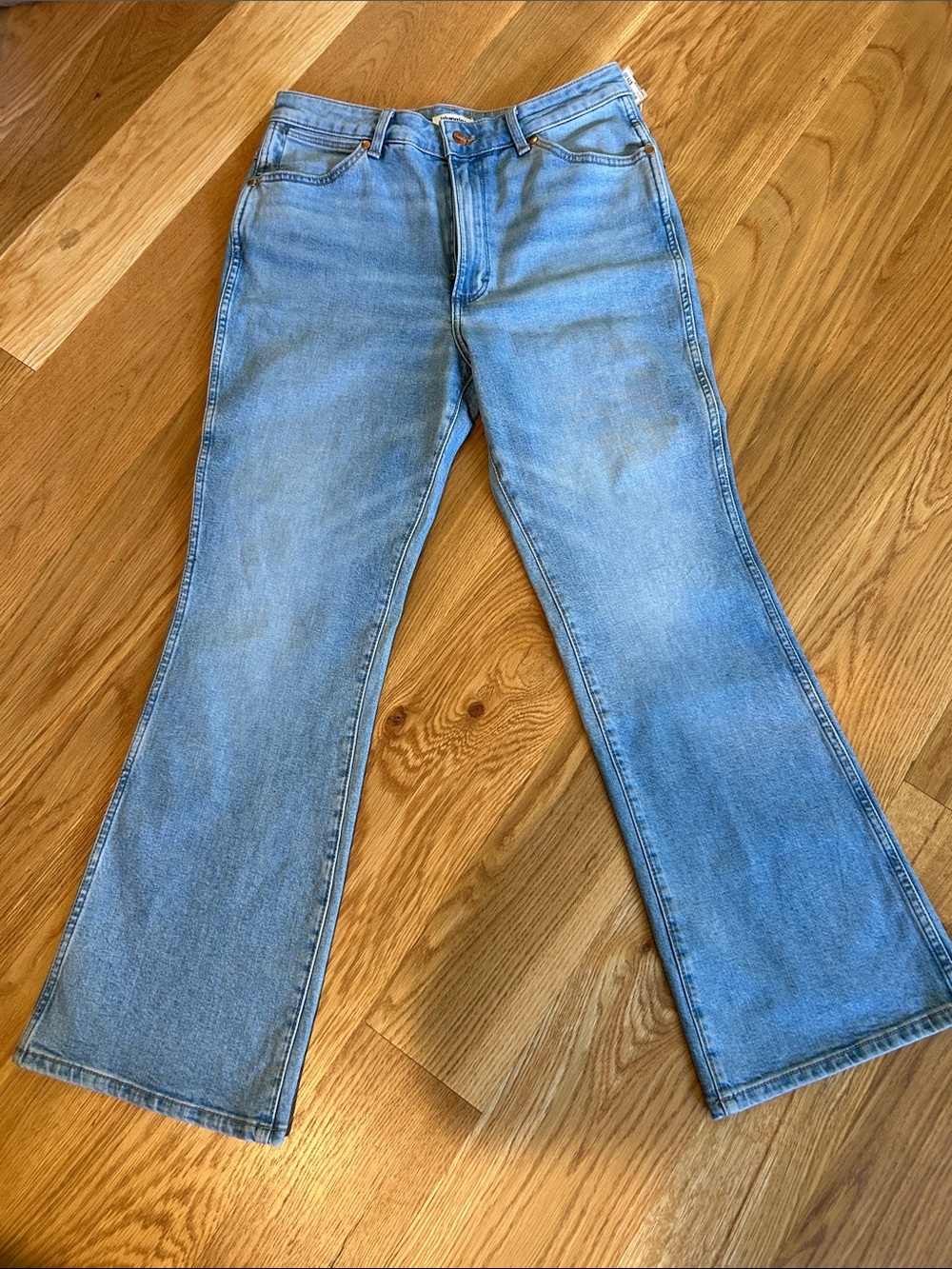 Wrangler Westward 626  High Rise Boot Light Blue Flare Jeans for Women